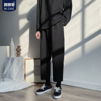 古仕卡特GUSSKATER 胖胖哥西装裤子男士直筒宽松百搭休闲长裤韩版潮流大码胖子西裤男