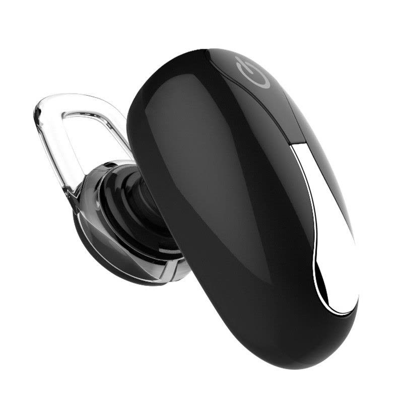 Rofani/罗凡尼 K7 迷你超小蓝牙耳机4.1无线运动耳塞挂耳式通用黑色图片