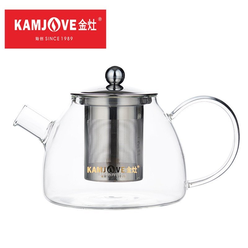 KAMJOVE/金灶 A系列 飘逸杯 茶道杯 泡茶壶 高硼硅玻璃 过滤功夫茶具 正品玻璃水壶玻璃 水杯 家用办公室玻璃壶
