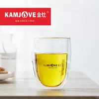 KAMJOVE/金灶 TP-2 玻璃杯 水杯 玻璃水杯 玻璃杯双层 水杯玻璃杯 杯 玻璃杯 家用 防烫隔热玻璃杯 茶具