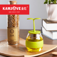 KAMJOVE/金灶 MY-01 创意可爱玻璃杯 水杯 泡茶杯 茶水杯 泡茶水杯 花茶杯 牛奶杯 玻璃杯家用 泡茶壶茶具