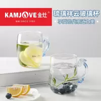 KAMJOVE/金灶 GR系列 玻璃马克杯 玻璃杯 水杯 玻璃水杯 杯子 水杯玻璃杯 玻璃杯 带把单层家用杯 杯 茶具