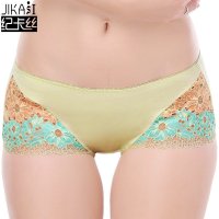 纪卡丝性感蕾丝舒适透气提臀内裤女运动三角裤女士内裤