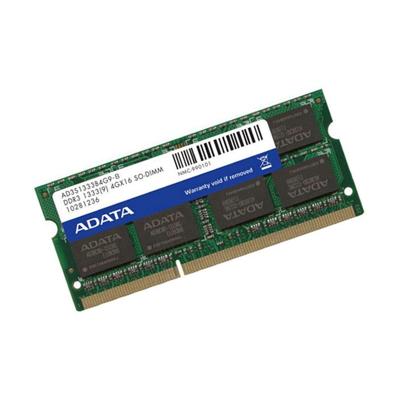 威刚(ADATA)万紫千红 DDR3 1333 4G笔记本内存条