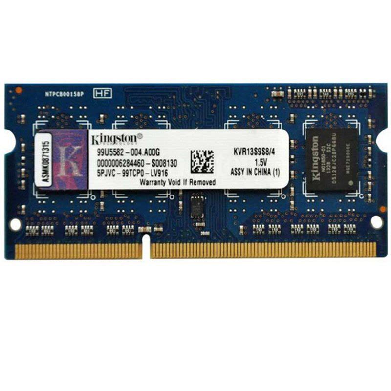 金士顿(Kingston) 4G DDR3 1333 笔记本内存条图片