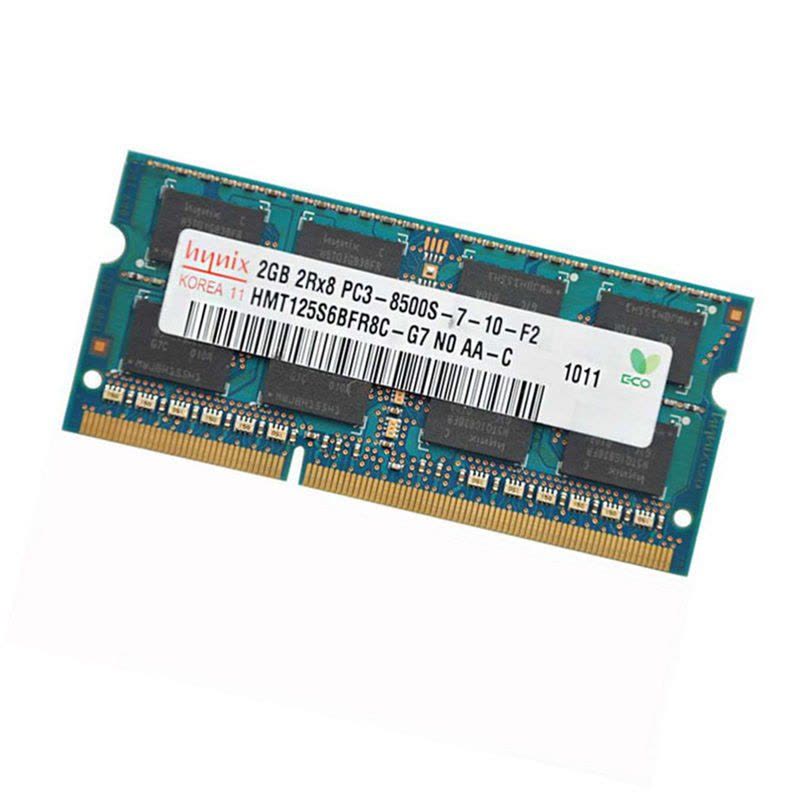 现代(HYUNDAI) 海力士 2G DDR3 1066 /1067笔记本内存条 PC3-8500S图片