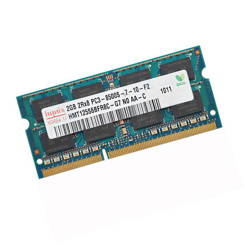 现代(HYUNDAI) 海力士 2G DDR3 1066 /1067笔记本内存条 PC3-8500S图片