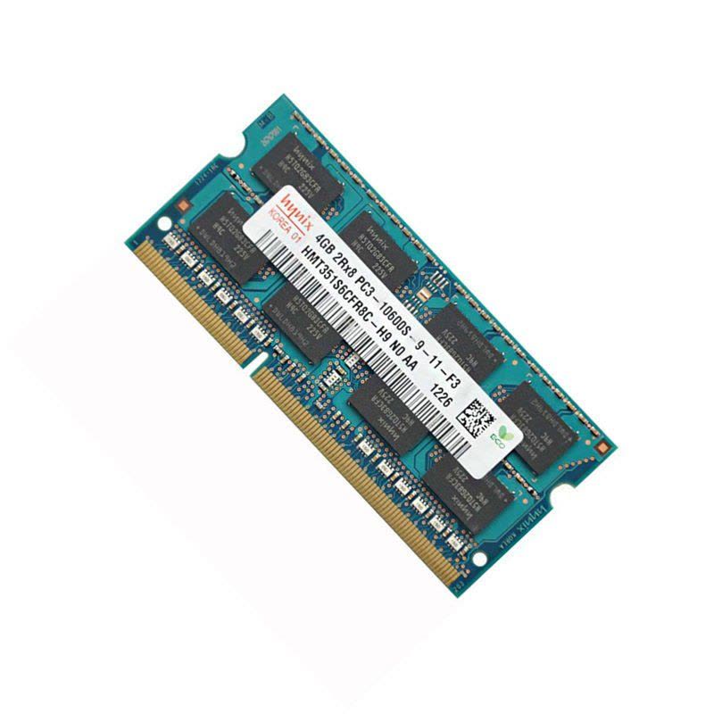 现代(HYUNDAI) 海力士 4G DDR3 1333 笔记本内存条 PC3-10600S图片