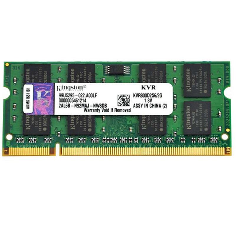 金士顿(Kingston) 2G DDR2 800 笔记本内存条 兼容667