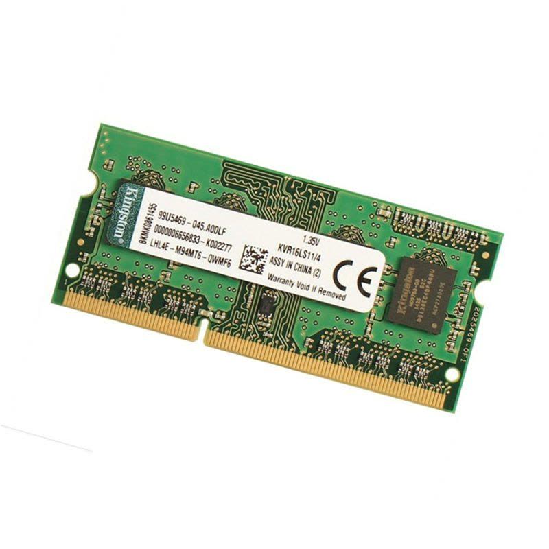 金士顿(Kingston) 4G DDR3L 1600 低电压 笔记本内存条PC3L-12800图片