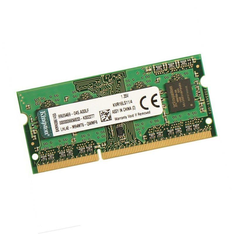 金士顿(Kingston) 4G DDR3L 1600 低电压 笔记本内存条PC3L-12800图片