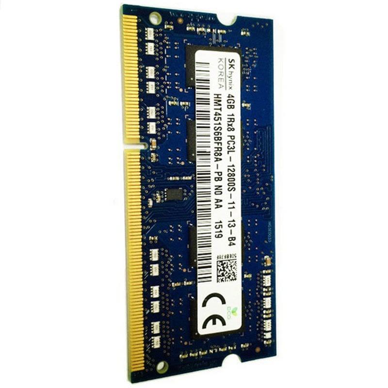 现代/海力士（SKhynix）4GB DDR3L 1600笔记本内存条 PC3L-12800S 低电压图片