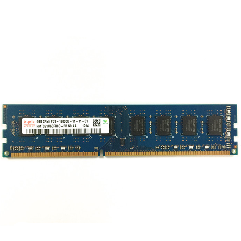 现代（HYUNDAI) 海力士4G DDR3 1600台式机内存条PC3-12800U 兼容1333