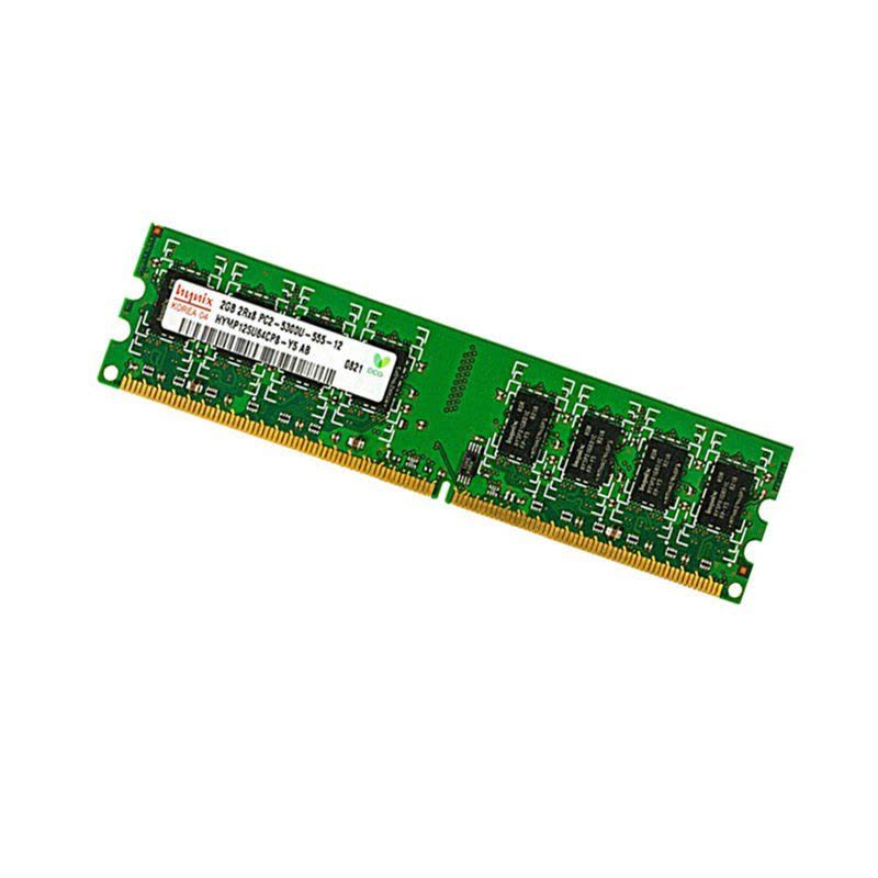 现代(HYUNDAI)海力士 2G DDR2 667 台式机内存条PC2-5300U兼容800 533图片