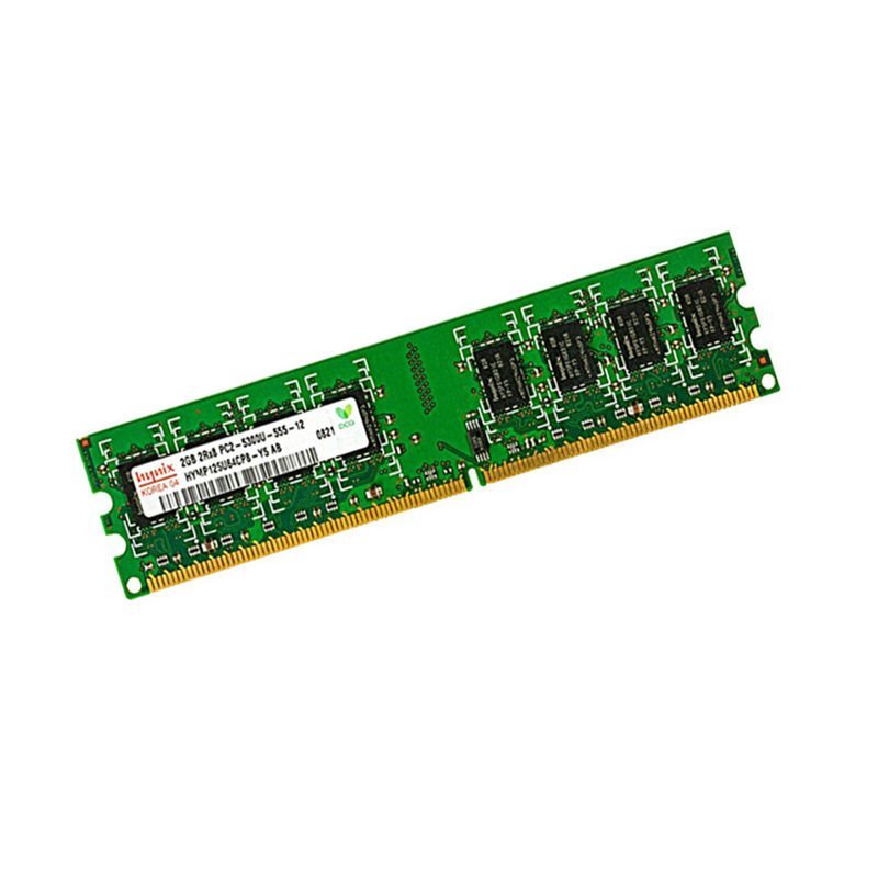 现代(HYUNDAI)海力士 2G DDR2 667 台式机内存条PC2-5300U兼容800 533