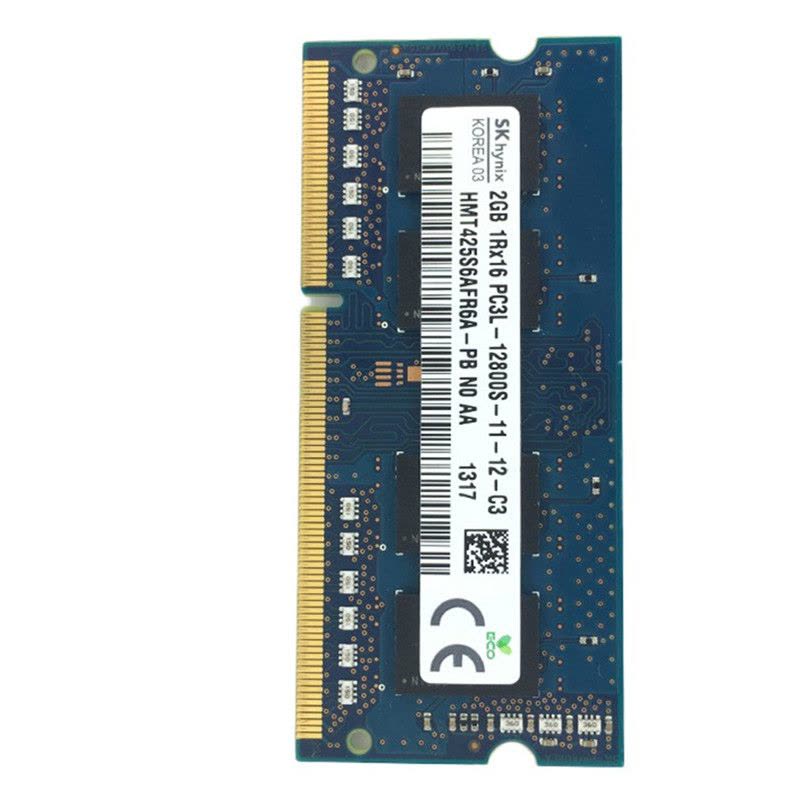 现代(HYUNDAI)海力士 DDR3L 1600 2G笔记本低电压内存条 PC3L-12800 兼容1333图片