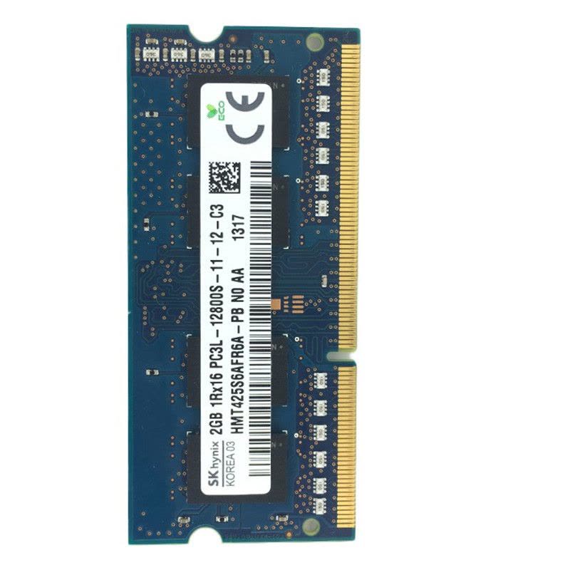 现代(HYUNDAI)海力士 DDR3L 1600 2G笔记本低电压内存条 PC3L-12800 兼容1333图片