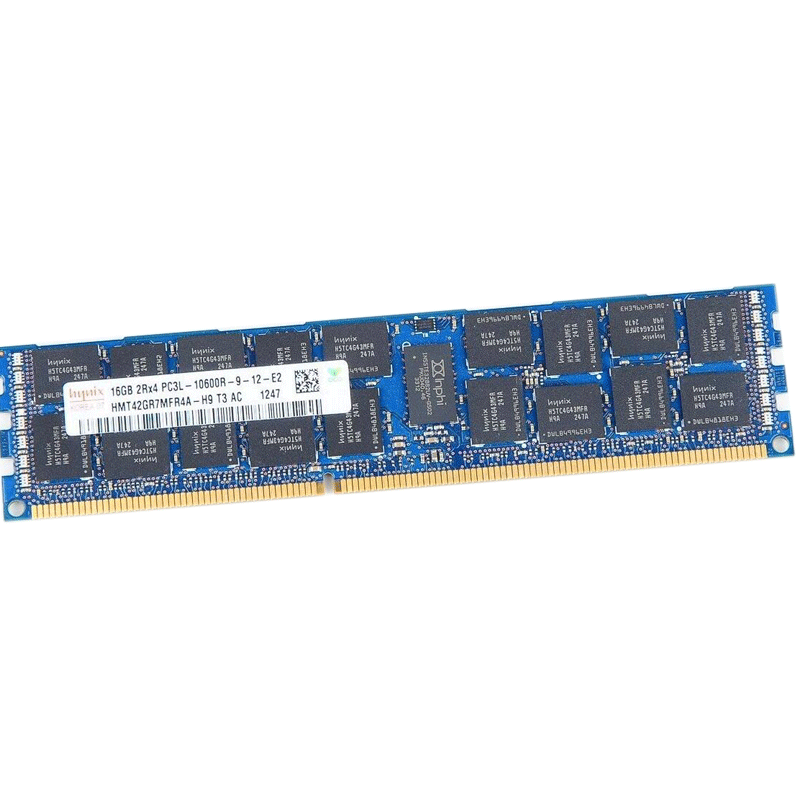 现代/海力士(SKhynix)16G 2RX4 PC3L-10600R服务器内存16G DDR3 1333REG ECC