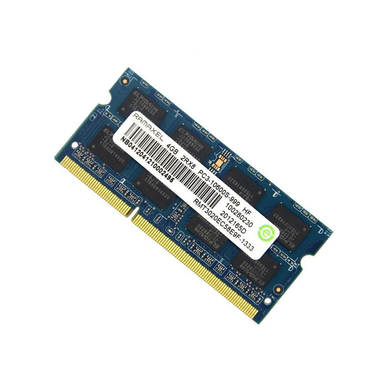 联想 hp 记忆科技(Ramaxel ) 4G DDR3 1333 PC3-10600 10700笔记本内存条