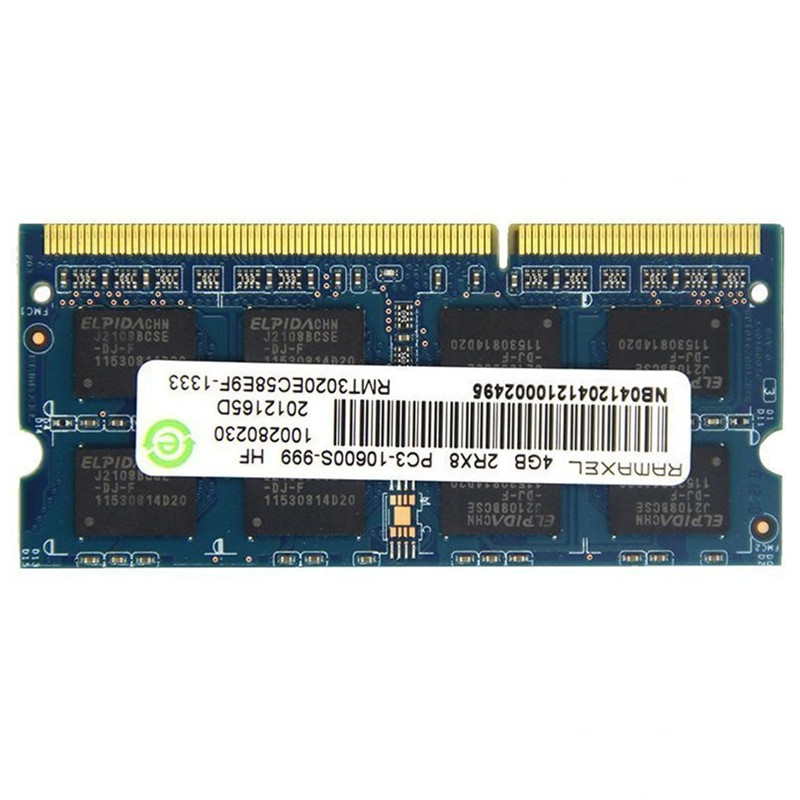 联想 hp 记忆科技(Ramaxel ) 4G DDR3 1333 PC3-10600 10700笔记本内存条