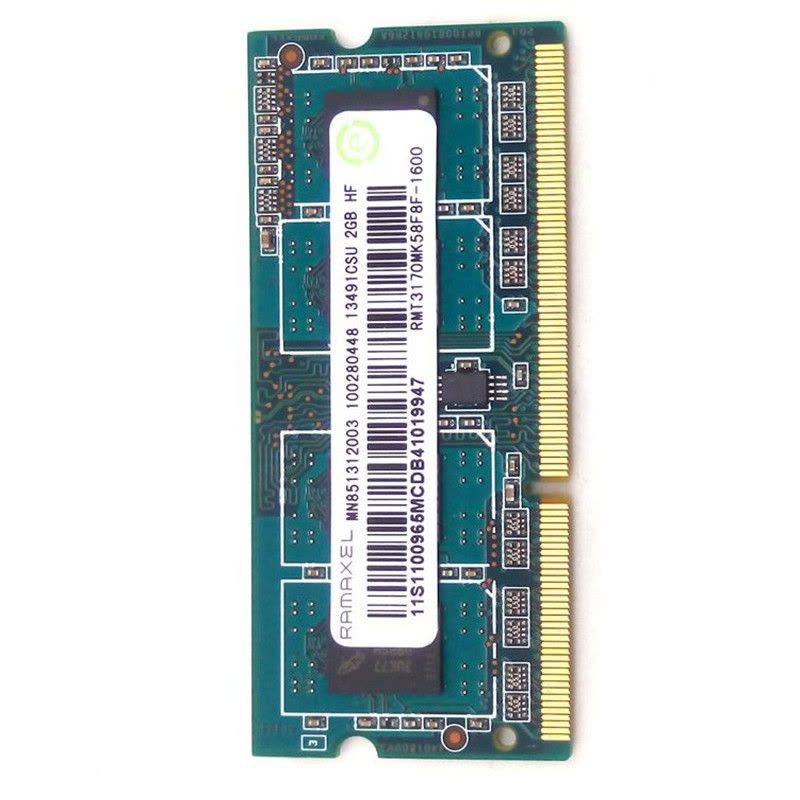 联想 hp 记忆科技(Ramaxel)2G DDR3 1600笔记本内存条PC3-12800S图片