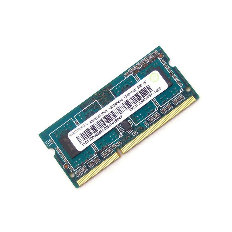 联想 hp 记忆科技（Ramaxel）2G DDR3L 1600笔记本内存条 PC3L-12800S图片