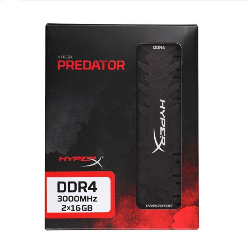 金士顿(Kingston)骇客神条 Predator系列 DDR4 3000 32G(16Gx2)套装 台式机内存条图片