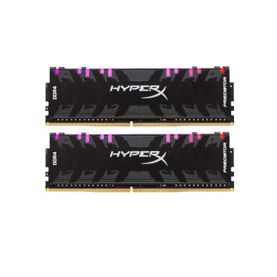 金士顿(Kingston)Predator掠食系列 DDR4 3200 32GB(16G×2)套装骇客神条台式机内存条 RGB灯条