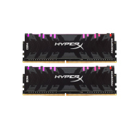 金士顿(Kingston) 掠食者系列DDR4 3000 16GB(8G×2)套装台式机内存骇客神条RGB灯条
