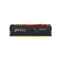 金士顿(Kingston)骇客神条 Fury系列 DDR4 3200 8GB 台式机内存条RGB灯条