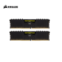 美商 海盗船(USCORSAIR) 16GB(8G×2)套装 DDR4 4266 台式机内存条 复仇者LPX系列 双通道