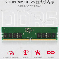 金士顿 (Kingston) 32GB(16g*2) DDR5 4800 台式机电脑内存条