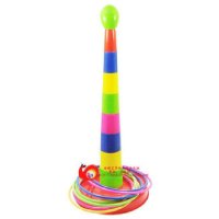 亲子运动游戏快乐套圈圈层层叠宝宝儿童玩具批发0-1-2-3-6个月岁