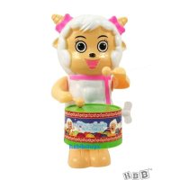 打鼓发条羊羊宝宝婴儿童早教益智礼盒玩具批发0-1-2-3-6-7个月岁
