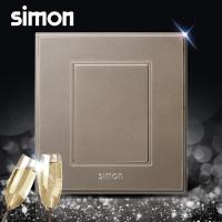 西蒙开关插座56C系列香槟色空白面板V51000-02