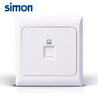 simon西蒙电气开关插座面板61系列电脑插座信息插座面板J60591S