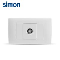 Simon开关插座118/正品防伪官网可查电视插座电源面板