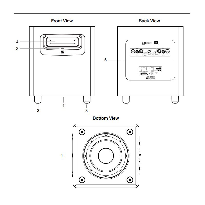 JBL LSR310s 10寸有源低音音箱jbl lsr310s保价双11买贵退差价