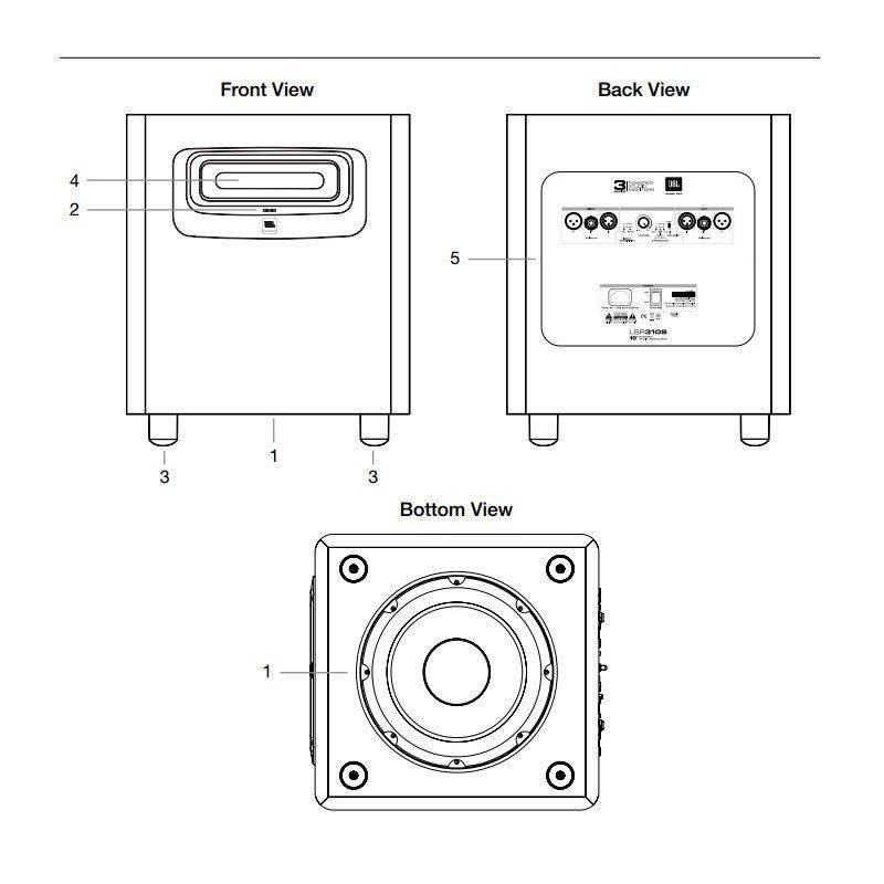 JBL LSR310s 10寸有源低音音箱jbl lsr310s保价双11买贵退差价图片