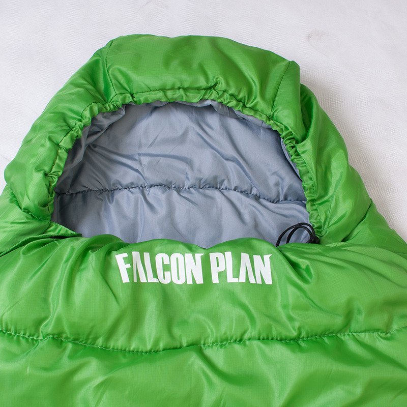 猎鹰计划（FALCONPLAN）成人睡袋 户外超轻加厚野外野营办公室午休 秋冬季保暖连帽