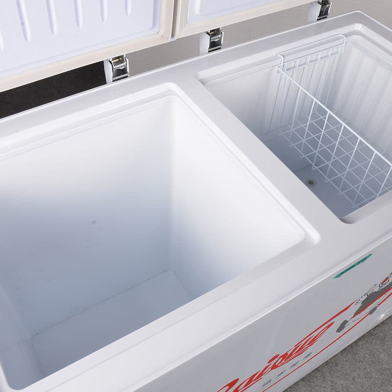 白雪(Baixue)BDX222D双温冷柜 冷藏冷冻分开放222升家商两用冰柜图片