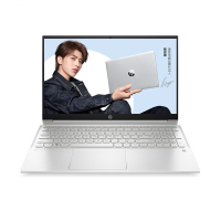 惠普(HP)星15-eg0014TX 15.6英寸定制版本轻薄本窄边框笔记本电脑(i7-1165G7 16G 512G固态 MX450 2G 72%高色域指纹 WiFi6) 自然银