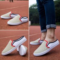 姚踏 2015夏季男鞋潮流凉拖鞋透气凉鞋男拖沙滩鞋半拖鞋潮拖时尚鸟巢洞洞鞋网面鞋网鞋懒人鞋