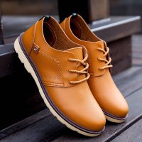 2015新品秋冬季潮流男鞋休闲鞋男士工装鞋大头皮鞋男英伦低帮潮鞋