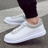 2015新款秋季流行男鞋子韩版厚底板鞋男松糕鞋内增高运动鞋男士休闲鞋