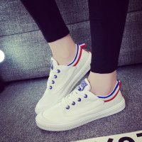 2016春夏季单鞋小白鞋女韩版潮平底女板鞋运动风休闲超百搭女鞋