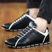 2015 秋冬季潮流休闲鞋男士男鞋子英伦休闲皮鞋子保暖运动潮鞋