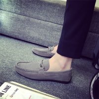 2016年春夏季男款豆豆鞋男士休闲鞋驾车男鞋子韩版潮流套脚乐福潮皮鞋