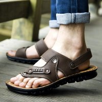 2016新款沙滩凉鞋男士夹趾夏季休闲防滑人字拖夹脚防水韩版潮