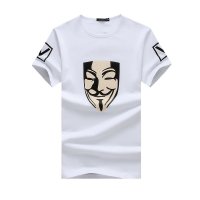 幸福时光happy time2019新款夏装新款男士T恤 时尚百搭男士短袖圆领T恤 男士T 307